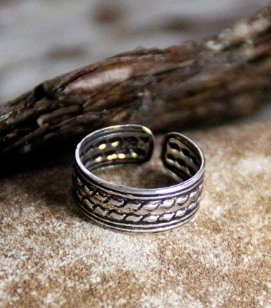 Anillo Pie Doble Punteado Anillo Pie Doble Punteado