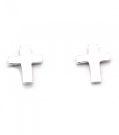 Pendientes Cruz Plata Pendientes Cruz Plata
