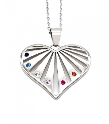 Collar corazon Collar corazon