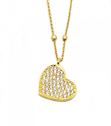 Collar corazon Dorado Collar corazon Dorado
