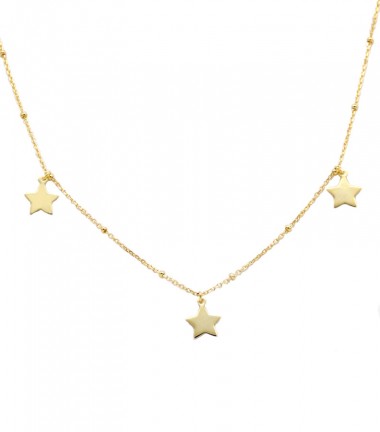 Collar con Estrella Oro Collar con Estrella Oro