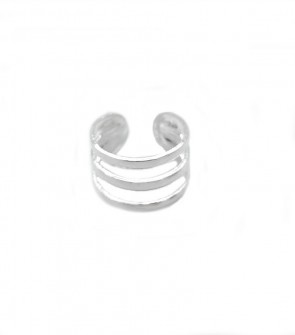 Pendientes Ear Cuff Liso Triple