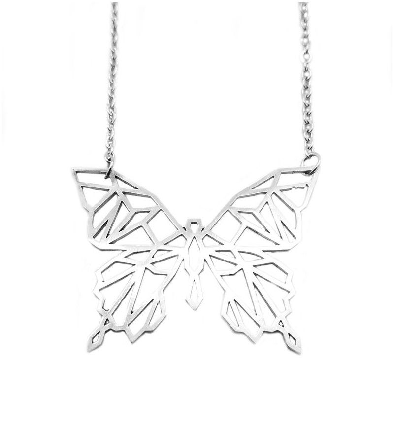 Collar Mariposa Origami