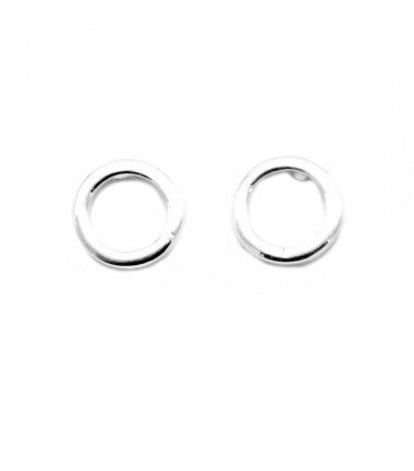 Pendientes Circulo Plata Pendientes Circulo Plata
