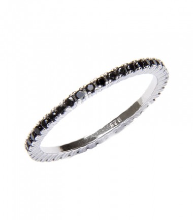 Anillo Circonitas Negras Anillo Circonitas Negras
