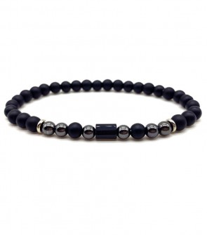 Pulsera Piedra Onix Mate