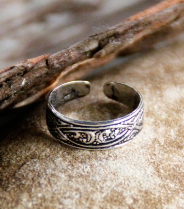Anillo Pie Cenefas Flor Anillo Pie Cenefas Flor