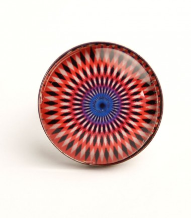 Anillo Mandala Roja Anillo Mandala Roja