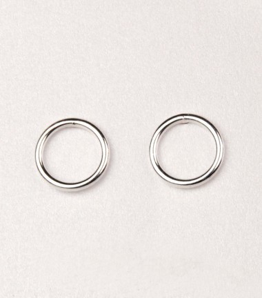 Pendientes Circulo Plata Pendientes Circulo Plata